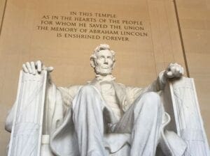 Marble Lincoln Monument