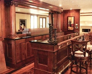 a wet bar for valentines day