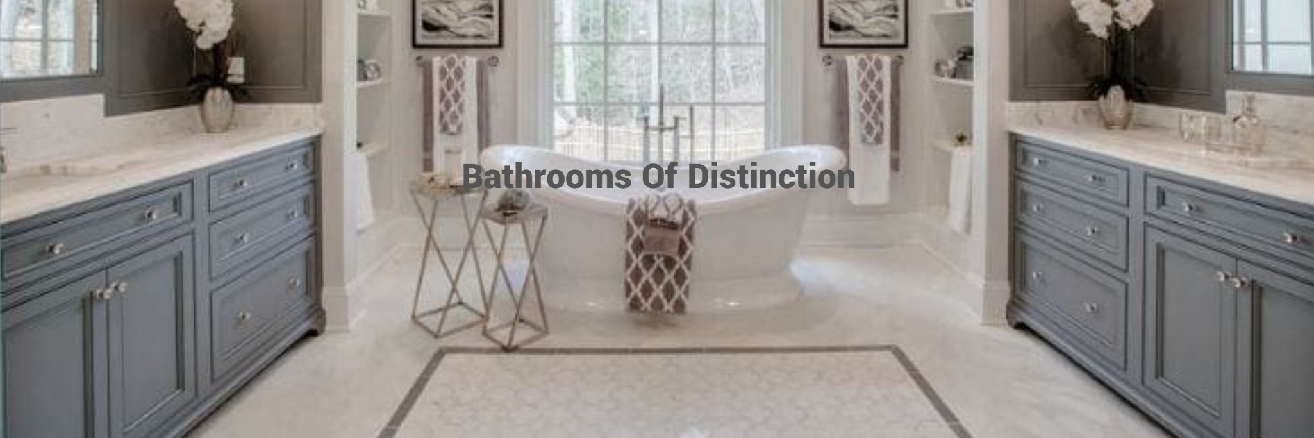 Bathrooms of Distinction S&W Cabinets S&W Cabinets Bathroom