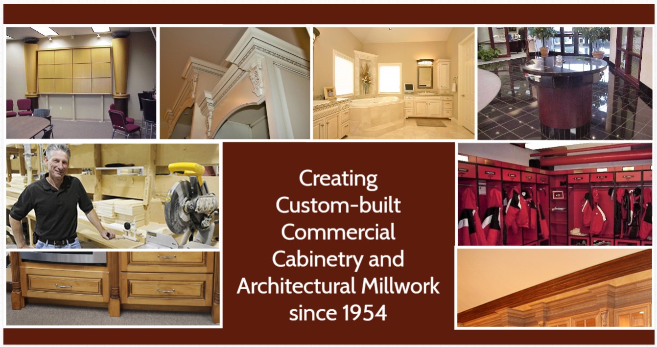 S&W Cabinets collage of pictures for About Us section